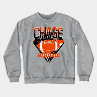 Chase Cincinnati Football Retro Crewneck Sweatshirt